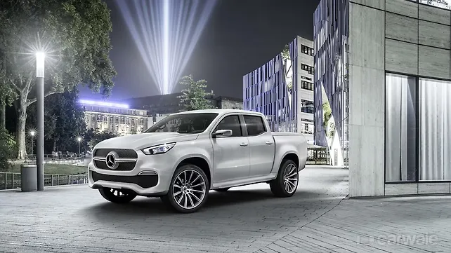 Mercedes X-Class pick-up unveiled; Production model to roll out late next year Mercedes X-Class pick-up unveiled; Production model to roll out late next year