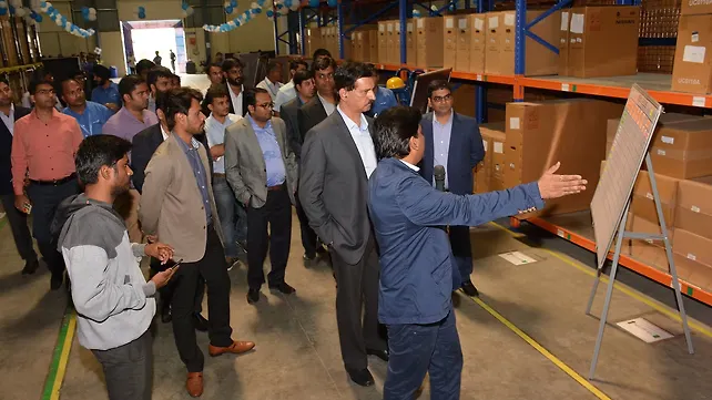 Nissan opens western hub parts distribution centre outside Pune Nissan opens western hub parts distribution centre outside Pune