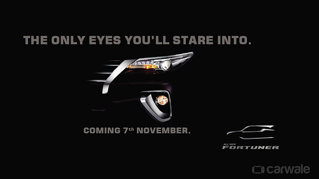 Toyota India starts teasing the new Fortuner ahead of its launch