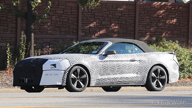 2018 Ford Mustang spotted on test