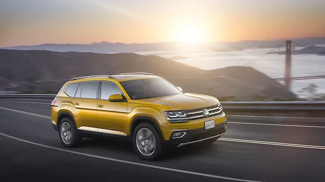 Volkswagen Atlas SUV revealed ahead of LA debut Volkswagen Atlas SUV revealed ahead of LA debut