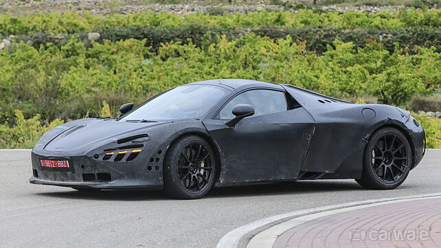 McLaren's 650S replacement caught on test again