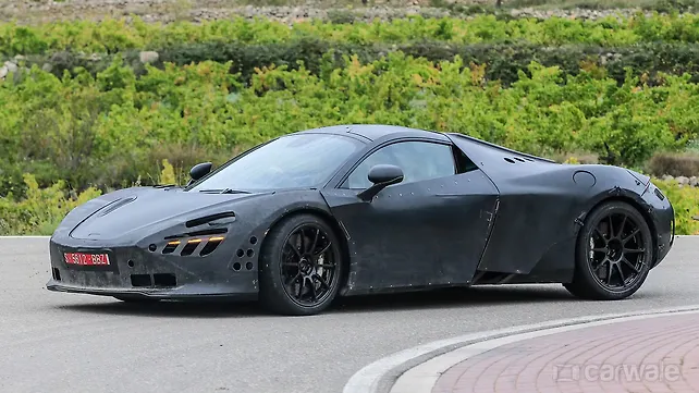 McLaren's 650S replacement caught on test again McLaren's 650S replacement caught on test again