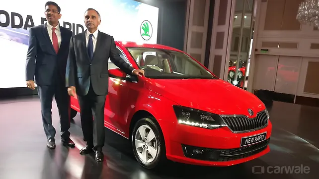 Skoda Rapid facelift photo gallery Skoda Rapid facelift photo gallery
