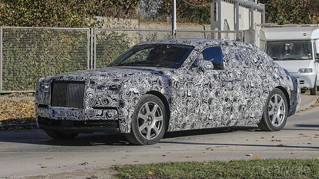 All-new Rolls-Royce Phantom spotted testing