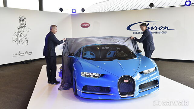 Bugatti Chiron debuts in Japan