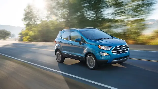 Facelifted Ford EcoSport unveiled Facelifted Ford EcoSport unveiled