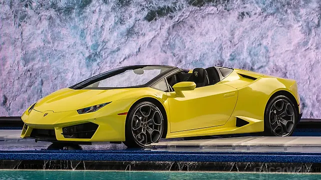India bound: Lamborghini Huracan rear wheel drive convertible India bound: Lamborghini Huracan rear wheel drive convertible
