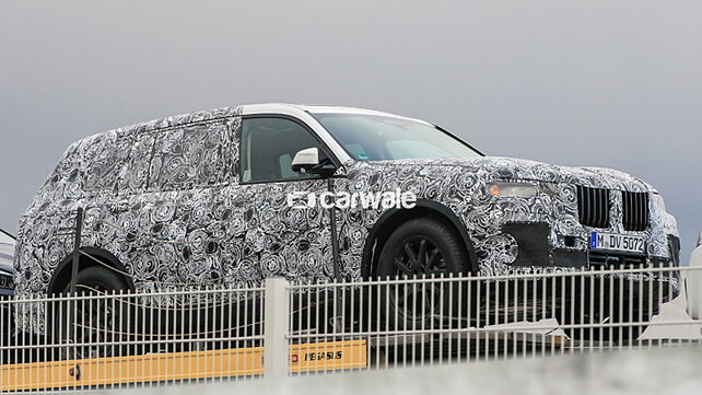 BMW X7 spotted testing in Europe