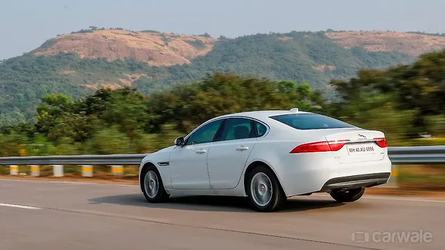 Jaguar XF Left Rear Three Quarter Jaguar XF Left Rear Three Quarter