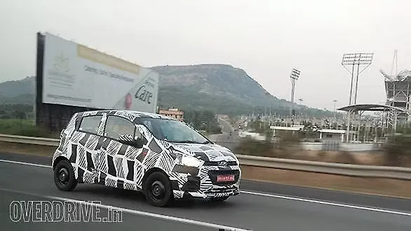 2017 Chevrolet Beat spotted on test 2017 Chevrolet Beat spotted on test