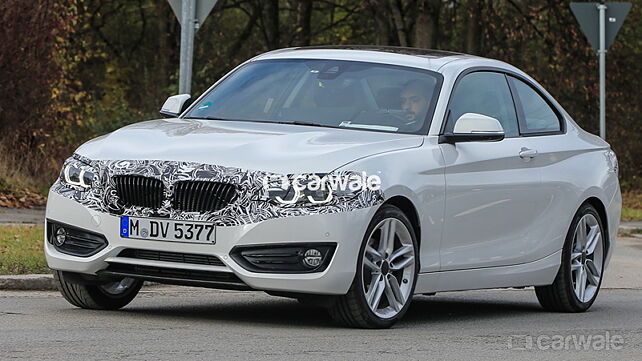 BMW 2 Series facelift spied