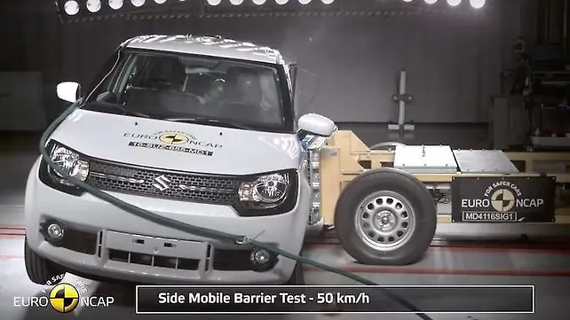 Maruti Suzuki Ignis awarded 3-Stars in Euro NCAP Maruti Suzuki Ignis awarded 3-Stars in Euro NCAP