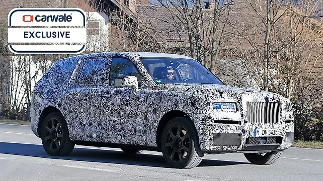 Rolls-Royce Cullinan SUV spotted on test Rolls-Royce Cullinan SUV spotted on test