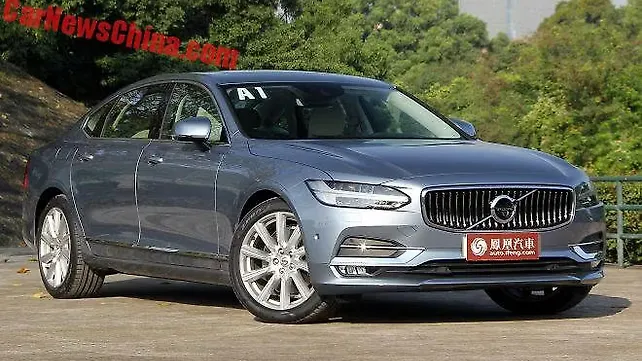 Volvo S90 long wheelbase model launched in China Volvo S90 long wheelbase model launched in China