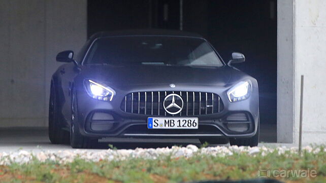 Mercedes-AMG GT C Coupe spotted undisguised