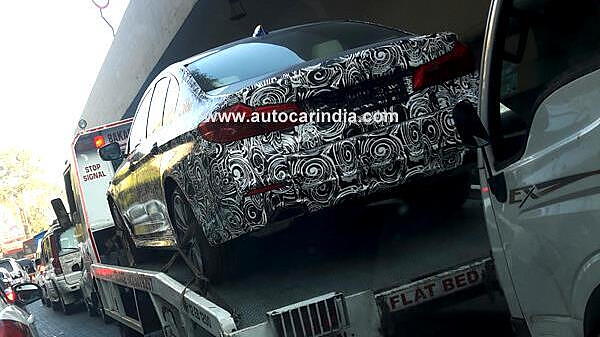 Camouflaged next generation BMW 5 Series spotted in India