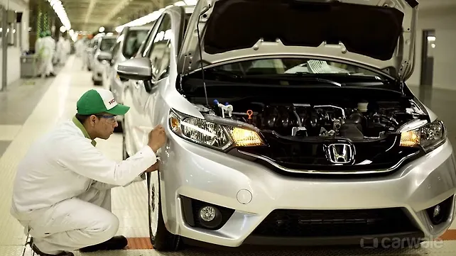 Honda hits the ten crore global automobile production landmark Honda hits the ten crore global automobile production landmark
