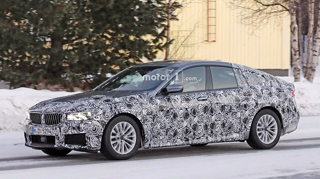BMW 6 Series GT undergoes cold weather testing