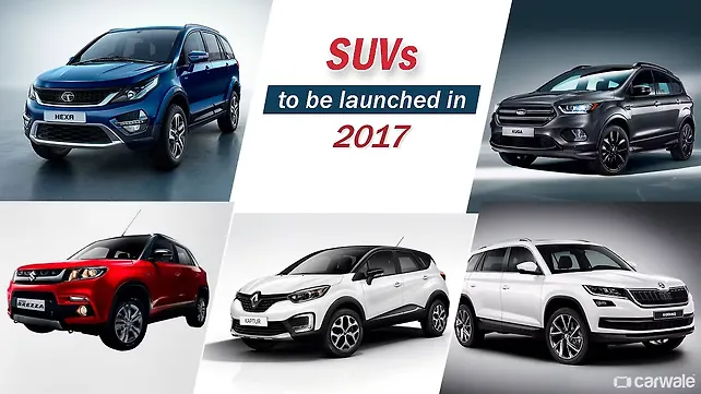 7 new SUV launches in 2017 7 new SUV launches in 2017