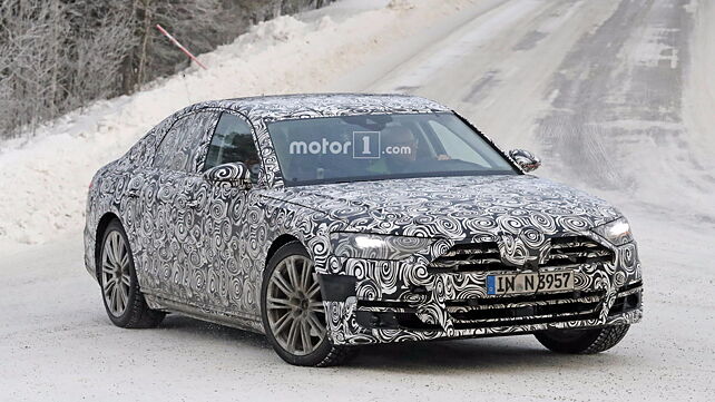 New Audi A8 development continues; Prototype spied again