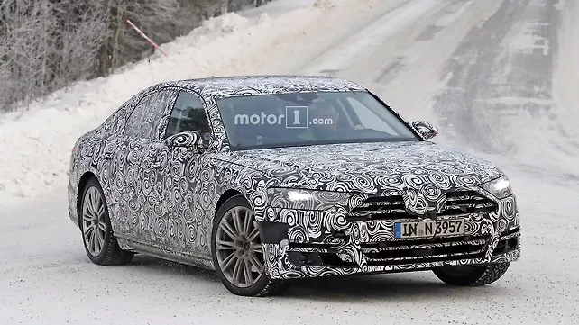 New Audi A8 development continues; Prototype spied again New Audi A8 development continues; Prototype spied again