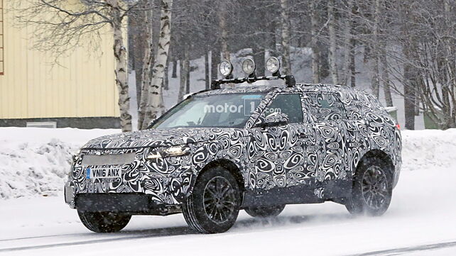 Range Rover Sport Coupe spotted testing