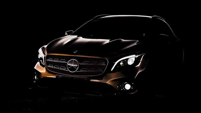 Facelifted Mercedes-Benz GLA teased ahead of Detroit debut