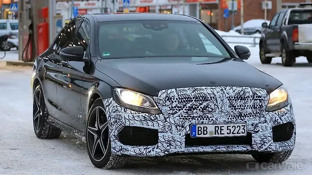 Mercedes-AMG C43 facelift spied Mercedes-AMG C43 facelift spied