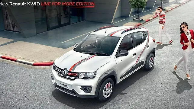 Renault Kwid 'Live for more' edition Picture Gallery Renault Kwid 'Live for more' edition Picture Gallery