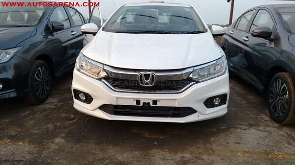 Facelifted Honda City ZX variant spotted at dealership