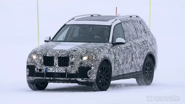 BMW X7 flagship SUV spied testing BMW X7 flagship SUV spied testing