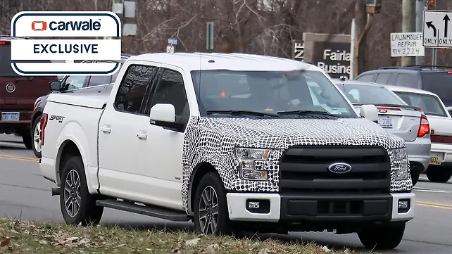 Ford F-150 hybrid spied testing Ford F-150 hybrid spied testing