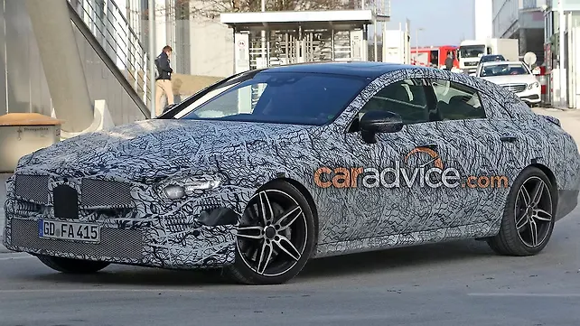 Next-gen Mercedes-Benz CLS spotted testing Next-gen Mercedes-Benz CLS spotted testing