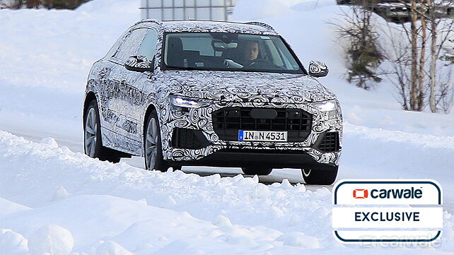 Upcoming Audi Q8 spied on test again