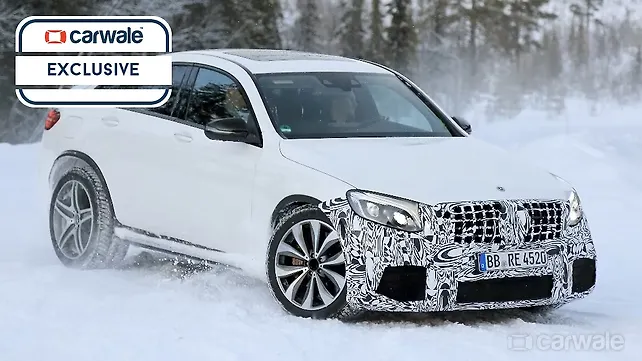 Mercedes-AMG GLC 63 Coupe spotted testing Mercedes-AMG GLC 63 Coupe spotted testing