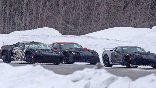 Chevrolet Corvette and ZR1 spotted testing