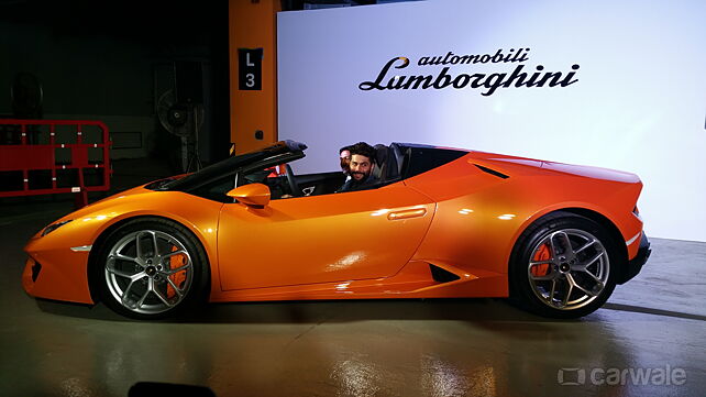 Lamborghini Huracan RWD Spyder launched in India at Rs 3.45 crore