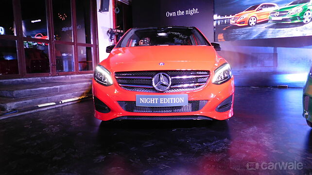 Mercedes-Benz A and B-Class Night Edition photo gallery