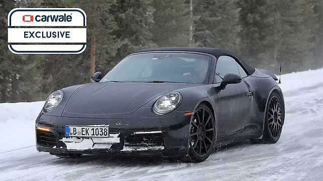 Next generation Porsche 911 Cabriolet spied Next generation Porsche 911 Cabriolet spied