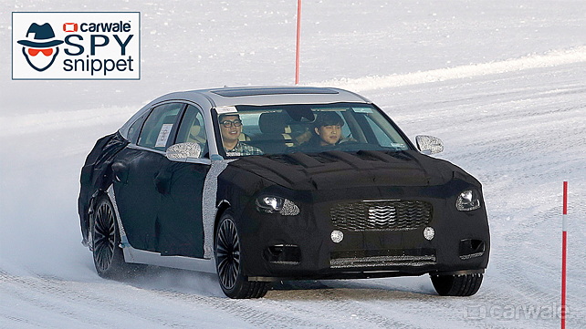 New Kia K9 spotted testing for the first time