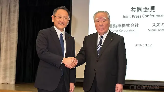 Toyota and Suzuki announce surprise alliance Toyota and Suzuki announce surprise alliance