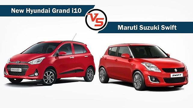 Spec comparison: 2017 Hyundai Grand i10 Vs Maruti Suzuki Swift