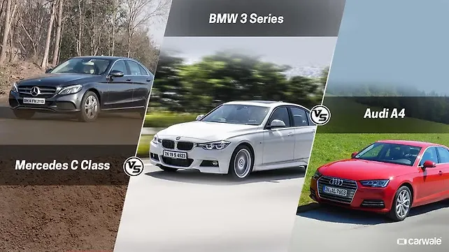 Premium diesel sedan comparison - Audi A4 Vs Mercedes C-Class Vs BMW 3 Series Premium diesel sedan comparison - Audi A4 Vs Mercedes C-Class Vs BMW 3 Series