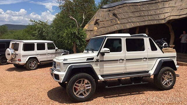 Mercedes-Maybach G650 Landaulet spotted in Namibia