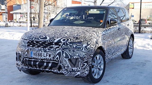 Range Rover Sport plug-in hybrid spotted