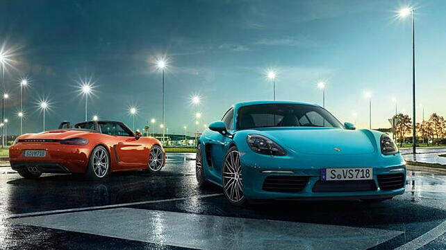 2017 Porsche 718 Cayman and Boxster launched in India