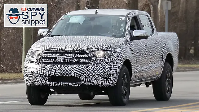 2019 Ford Ranger spied testing 2019 Ford Ranger spied testing