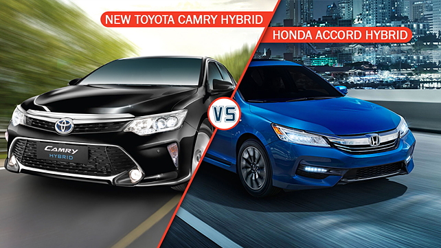 Spec comparison: New Toyota Camry Hybrid Vs Honda Accord Hybrid