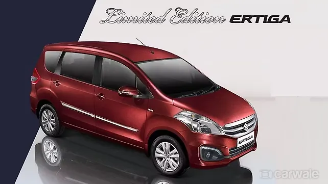 Maruti Suzuki Ertiga Limited Edition Picture Gallery Maruti Suzuki Ertiga Limited Edition Picture Gallery